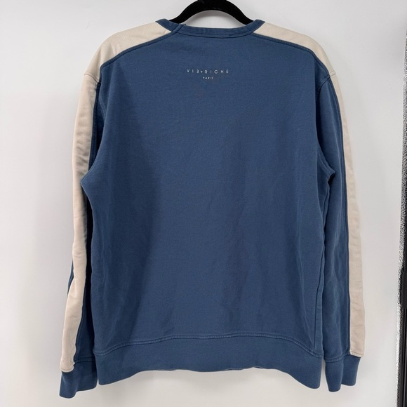 Vie+Riche Blue Angel Cotton Sweatshirt Large - Picture 5 of 7